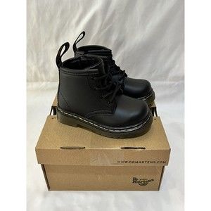 Dr. Martens Black Baby Walker Boots